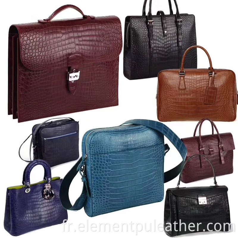 Fake Crocodile Leather PU